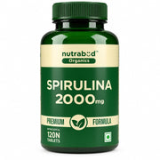 Nutrabud Spirulina 2000mg - 120 Tablets