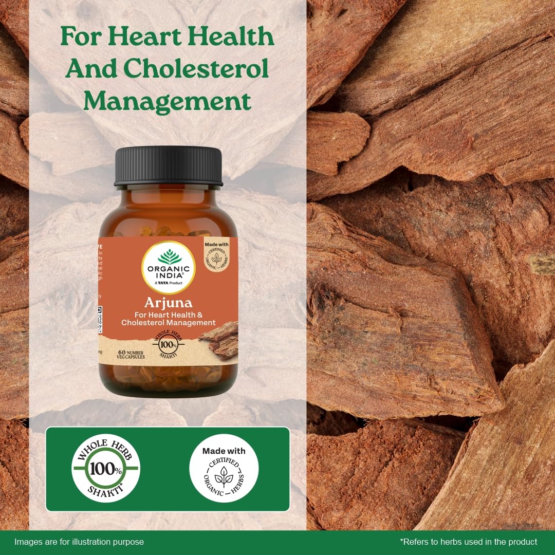 Organic India Arjuna 60cap