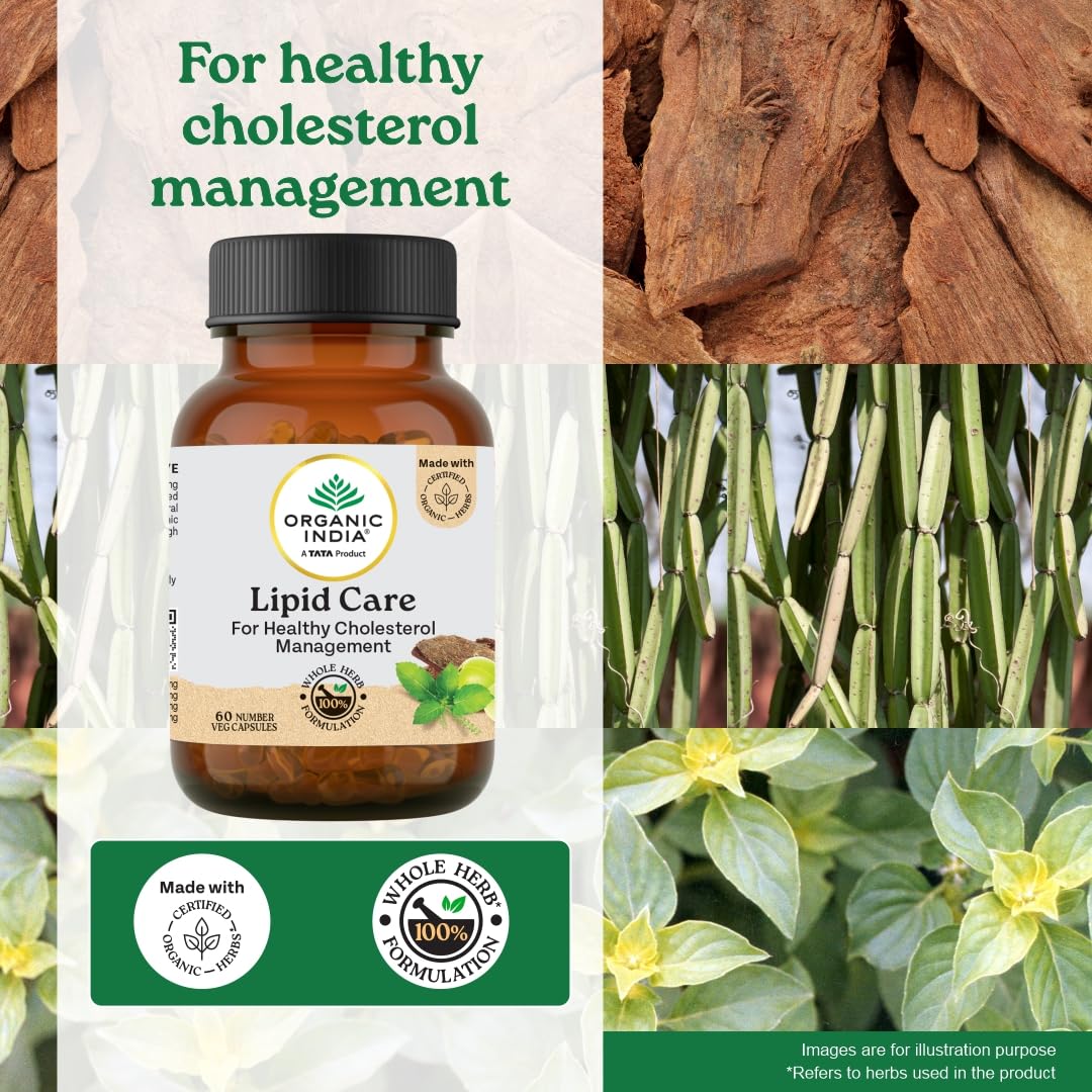 Organic India Lipid Care 60cap
