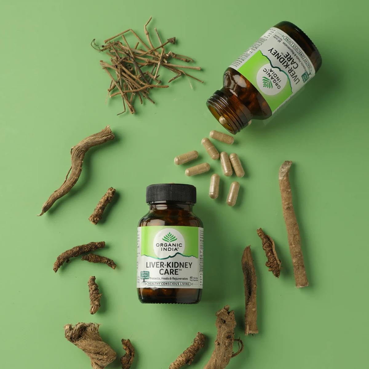 Organic India Liver Kidney Care 180cap