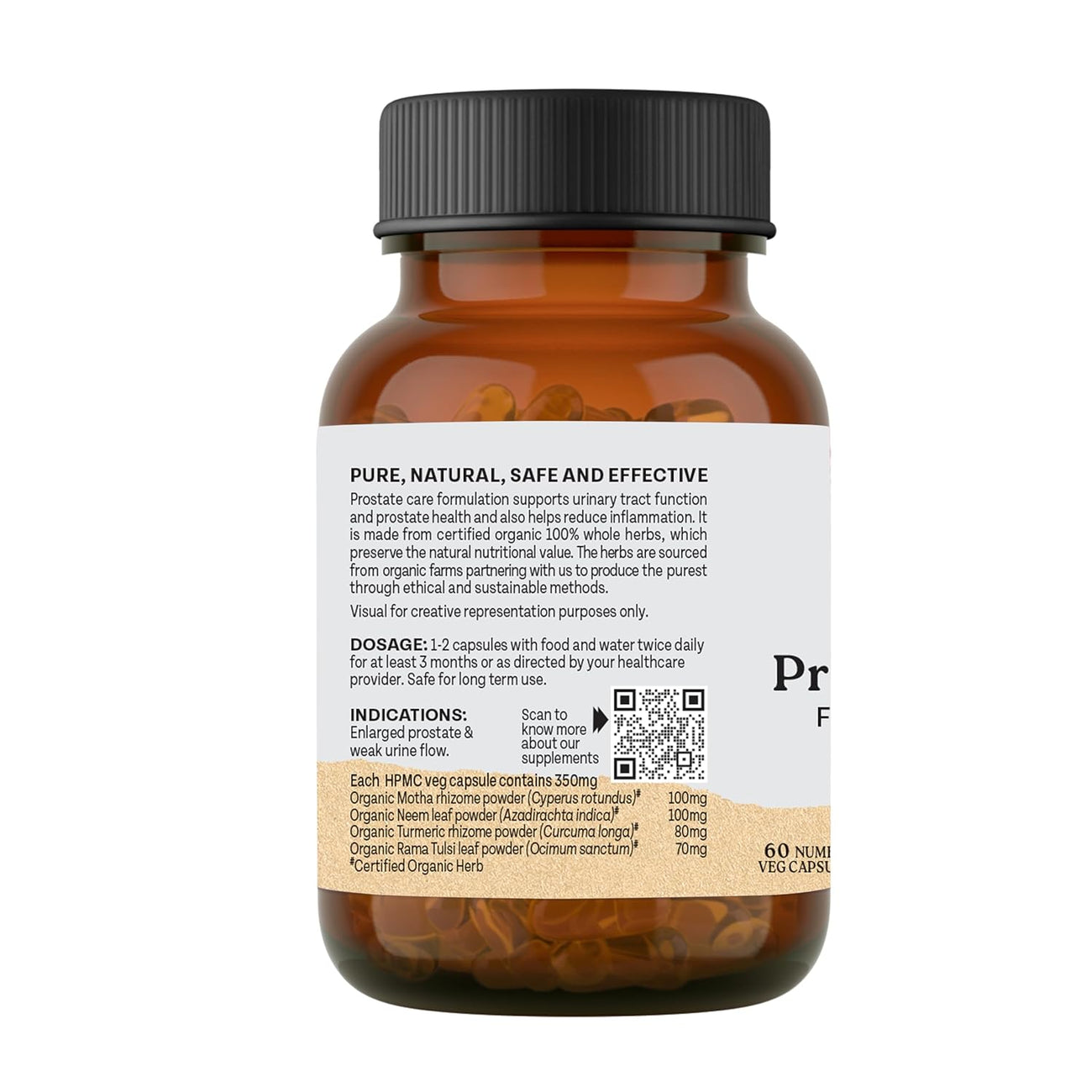 Organic India Prostate Care 60cap