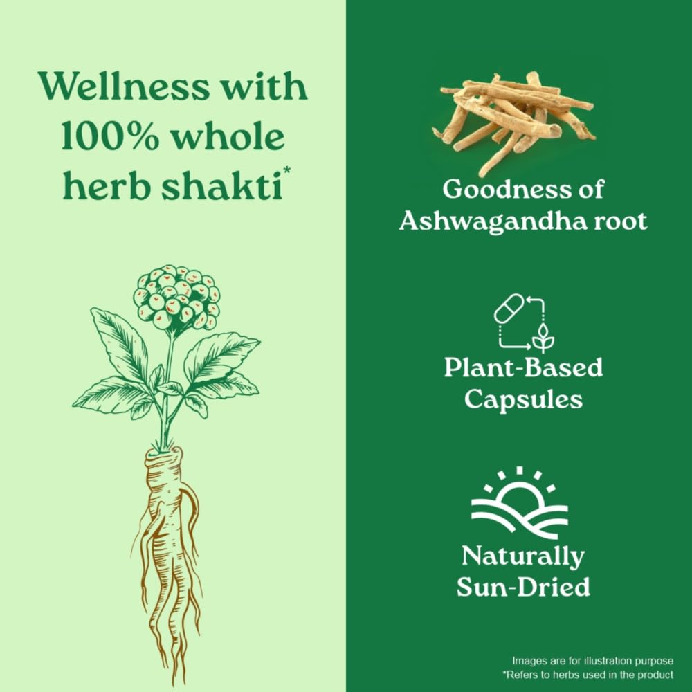 Organic India Pure Ashwagandha Root 60cap
