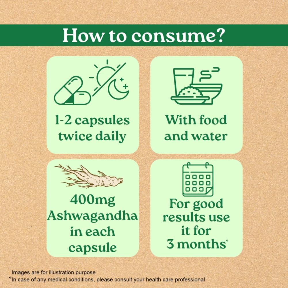 Organic India Pure Ashwagandha Root 60cap