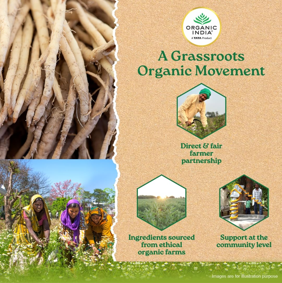 Organic India Shatavari 60cap