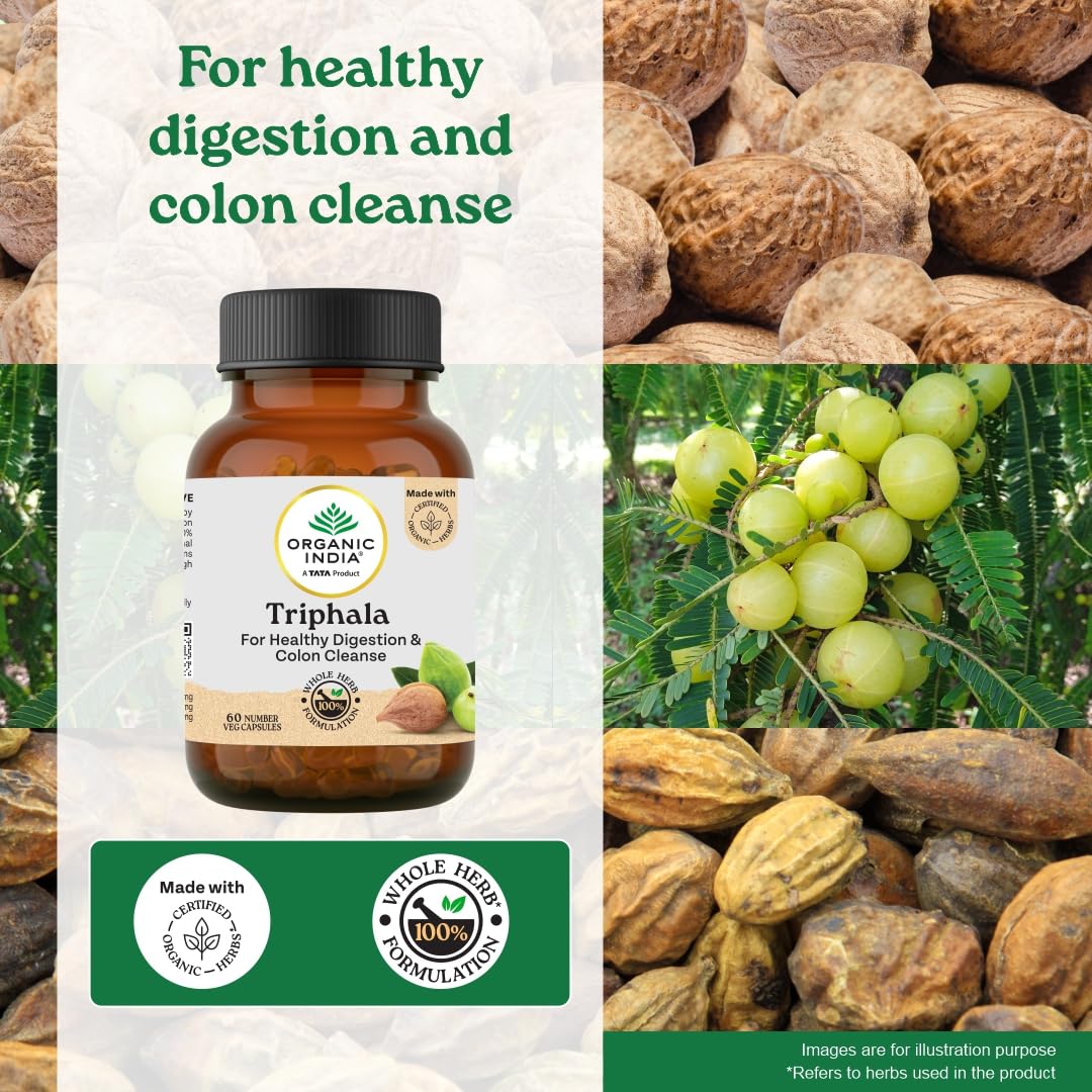Organic India Triphala 60Cap
