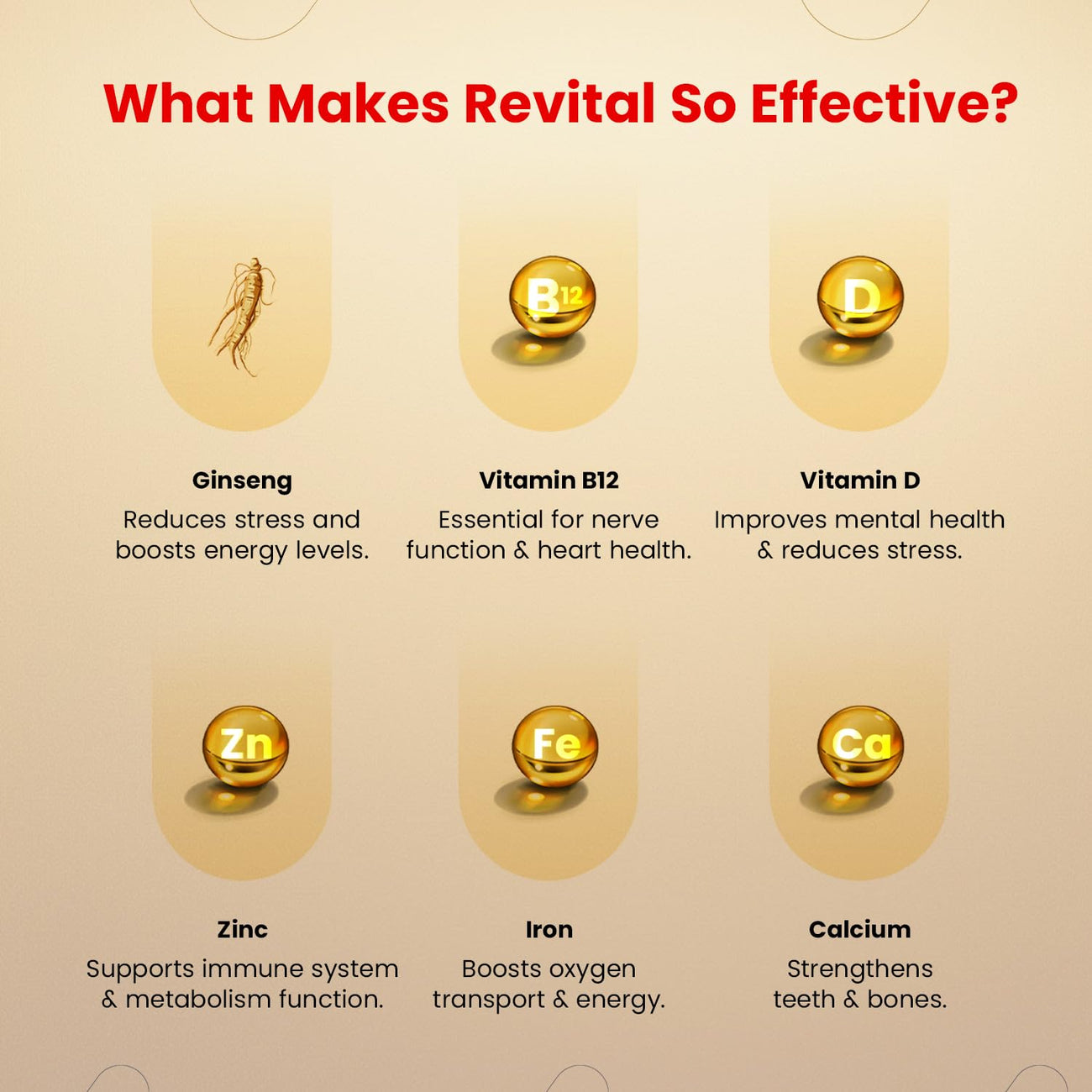 Revital H Multivitamin For Men 60 Capsules