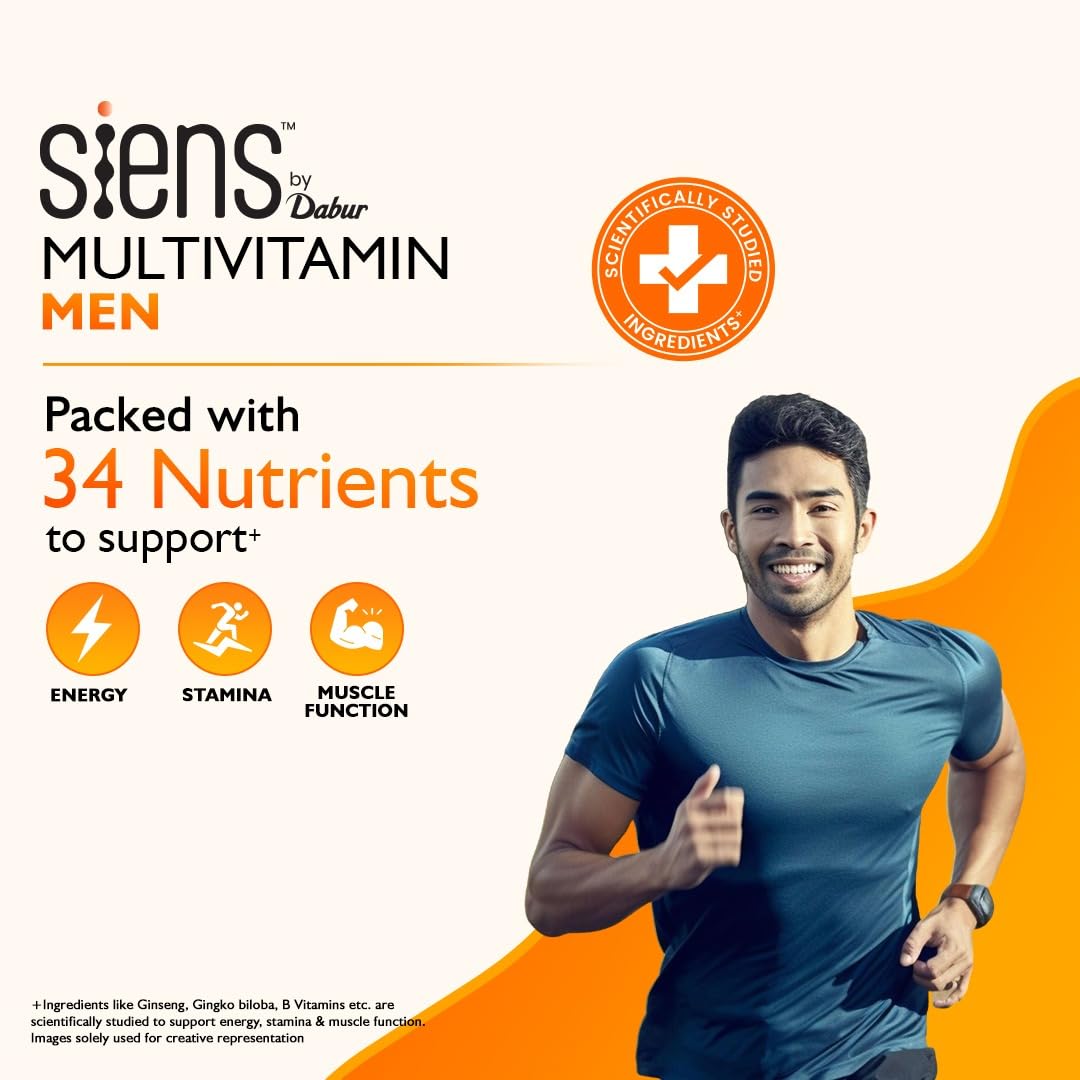 Siens By Dabur Multivitamin for Men 30 tablets