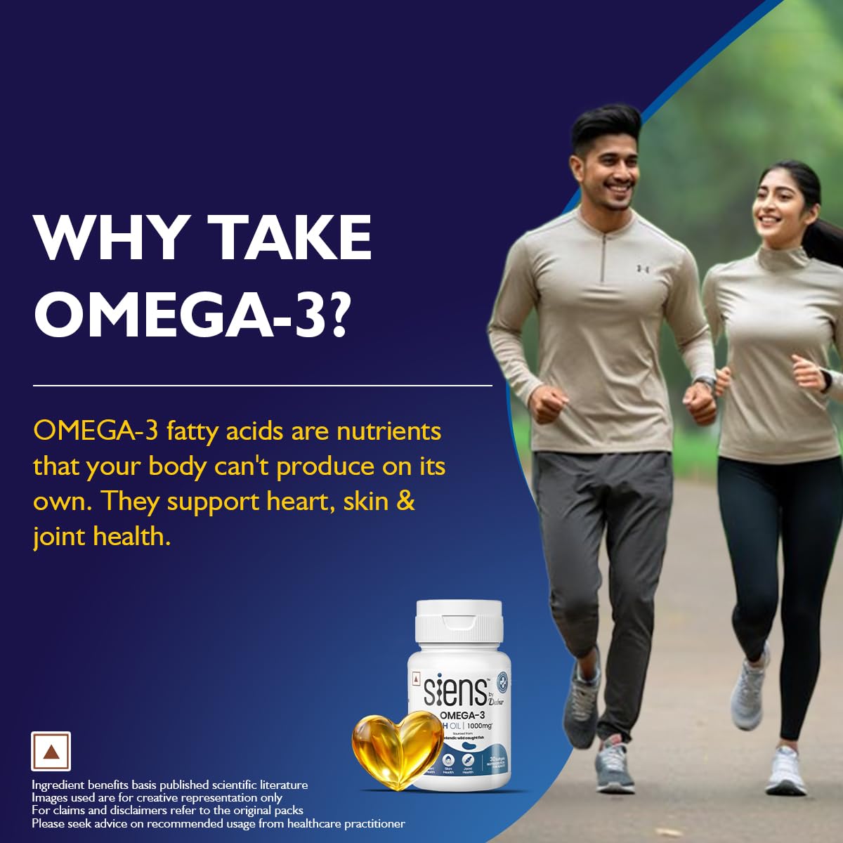 Siens By Dabur Omega-3 30Cap