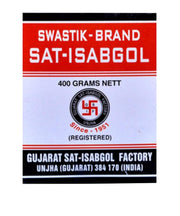 Swastik Brand Sat-Isabgol, Psyllium Seed Husk Powder 400Gm