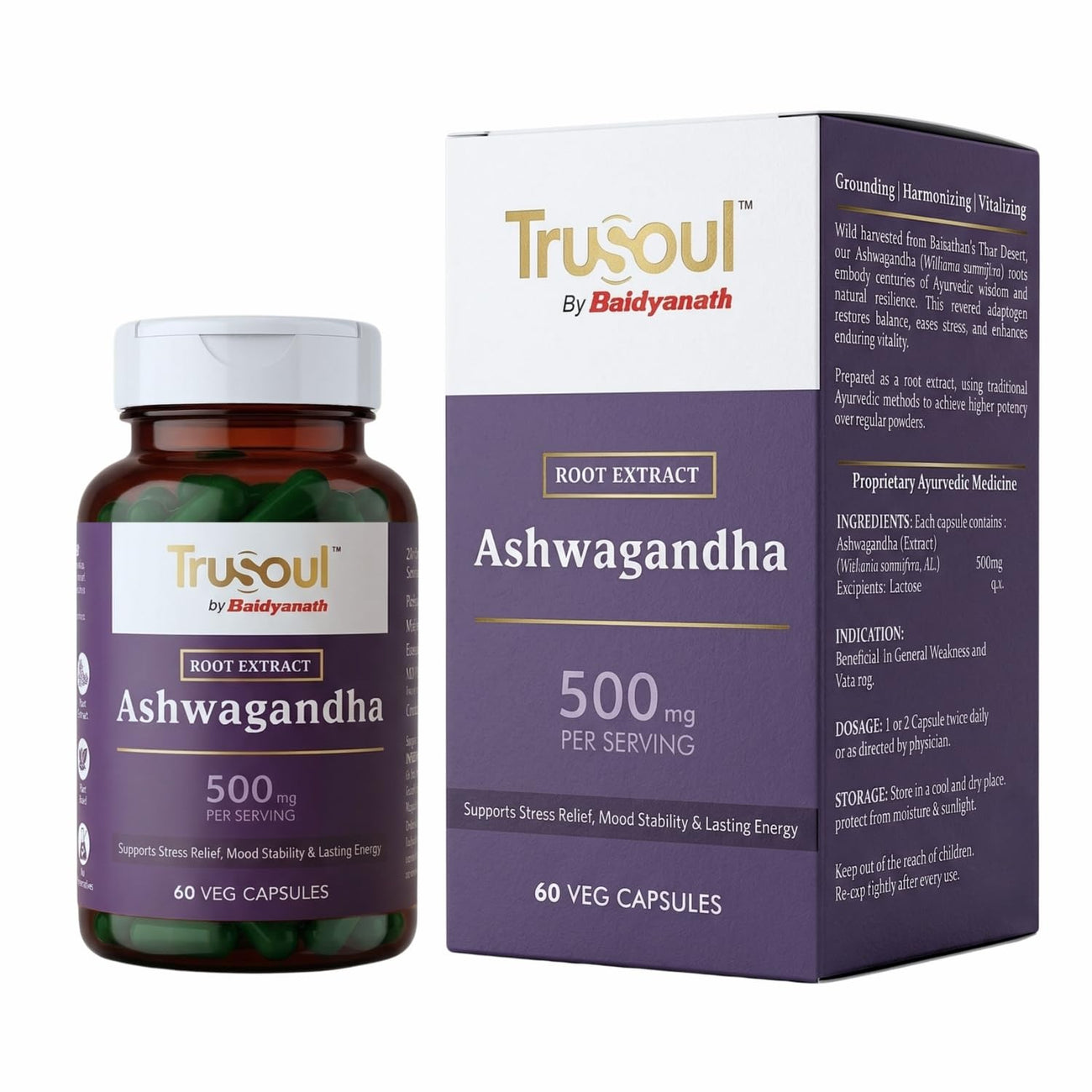 TruSoul Ashwagandha Capsules