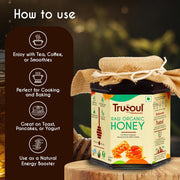 TruSoul Raw Organic Honey - 500gm