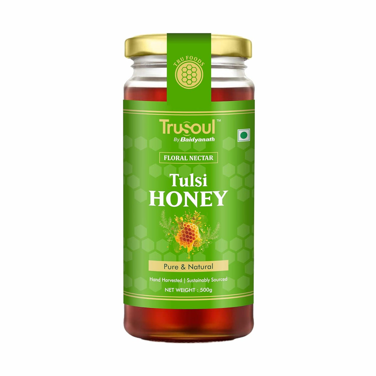 TruSoul Pure & Natural Tulsi Honey 500gm