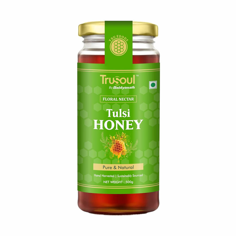 TruSoul Pure & Natural Tulsi Honey 500gm