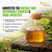 TruSoul Pure & Natural Tulsi Honey 500gm