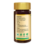 Zandu Arjuna Capsules - Helps to Maintain a Healthy Heart while Helping Keep Diabetes & Cholesterol