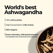 Zandu Ashwagandha KSM-66 (600 mg high dose formula) Tablets
