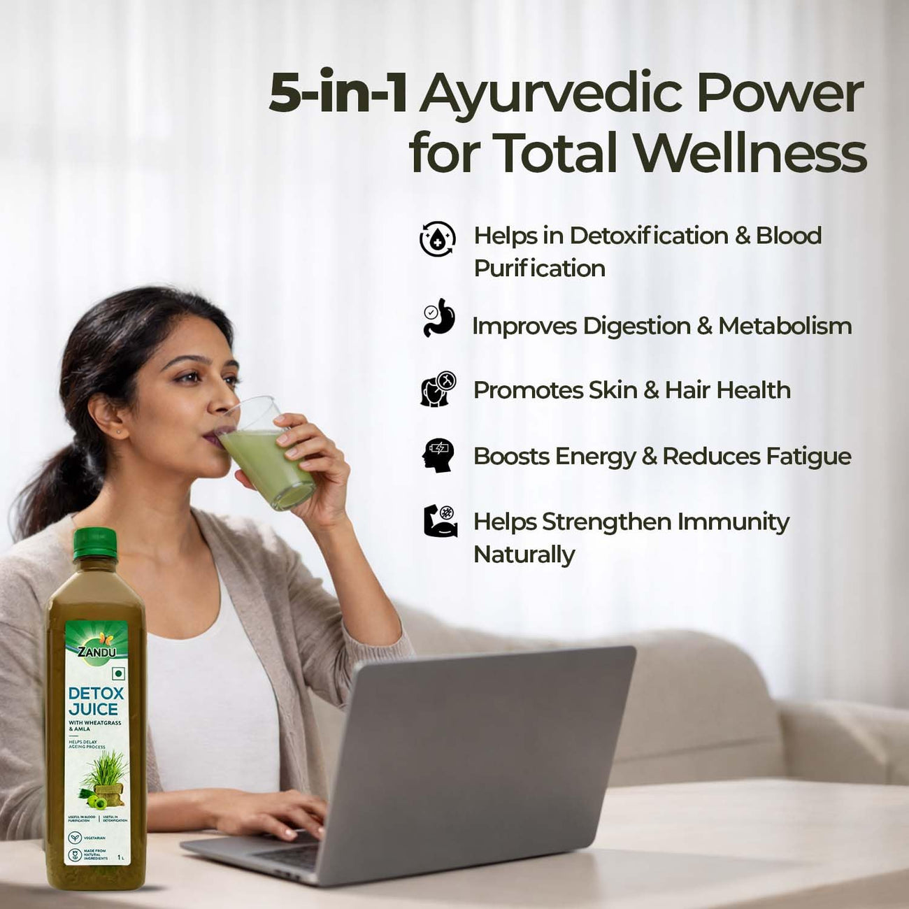 Zandu Detox Juice 1L