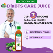 Zandu DiaBTS Care Juice with Karela & Jamun, 1000 ml  Blend of 9 Ayurvedic ingredients