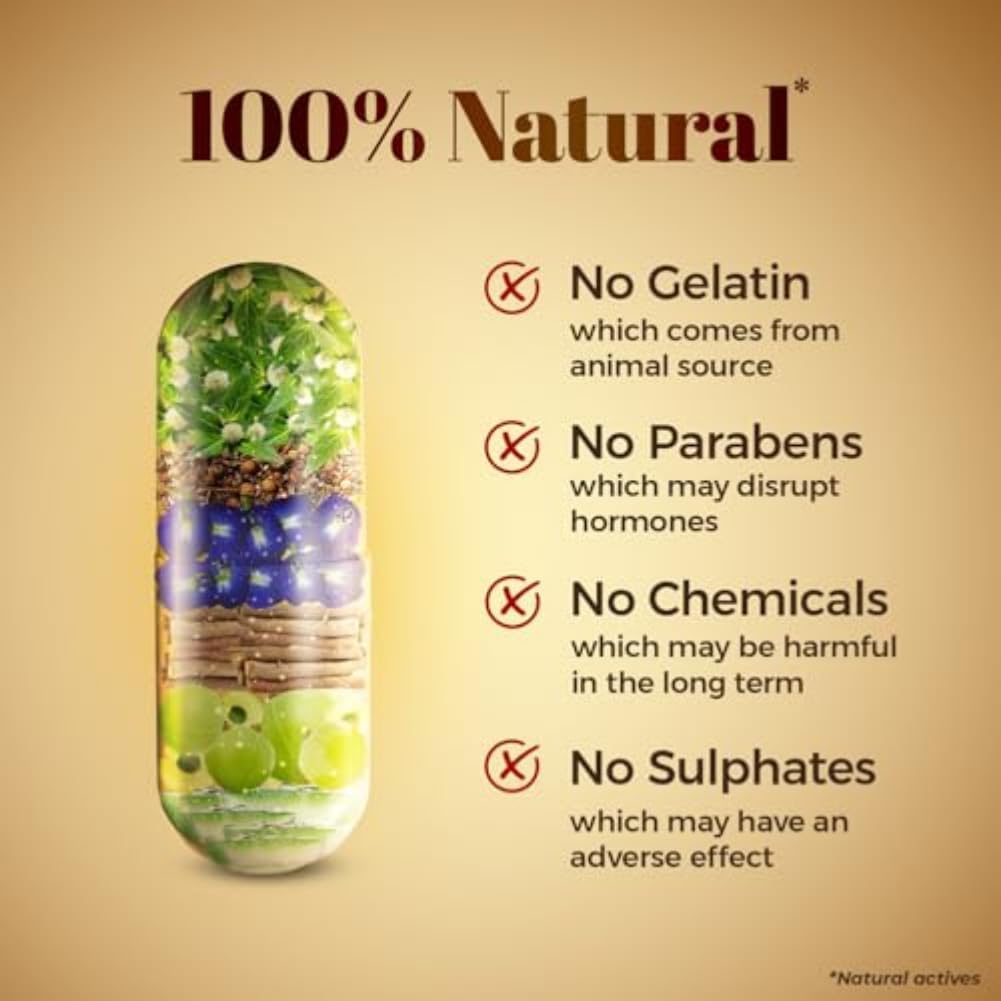 Zandu Hair Growth Ayurvedic Capsule- 60 Caps