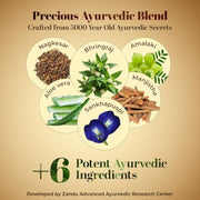 Zandu Hair Growth Ayurvedic Capsule- 60 Caps