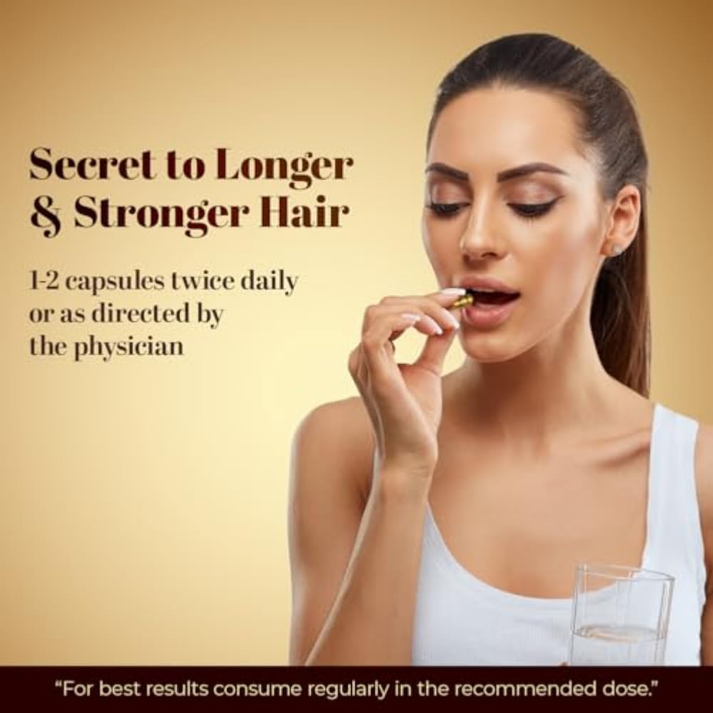 Zandu Hair Growth Ayurvedic Capsule- 60 Caps