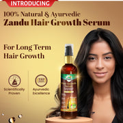Zandu Hair Growth Serum (200ml) Clinically Proven to Promote Growth & Reduce Fall in 28 days