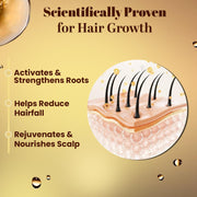 Zandu Hair Growth Serum (200ml) Clinically Proven to Promote Growth & Reduce Fall in 28 days