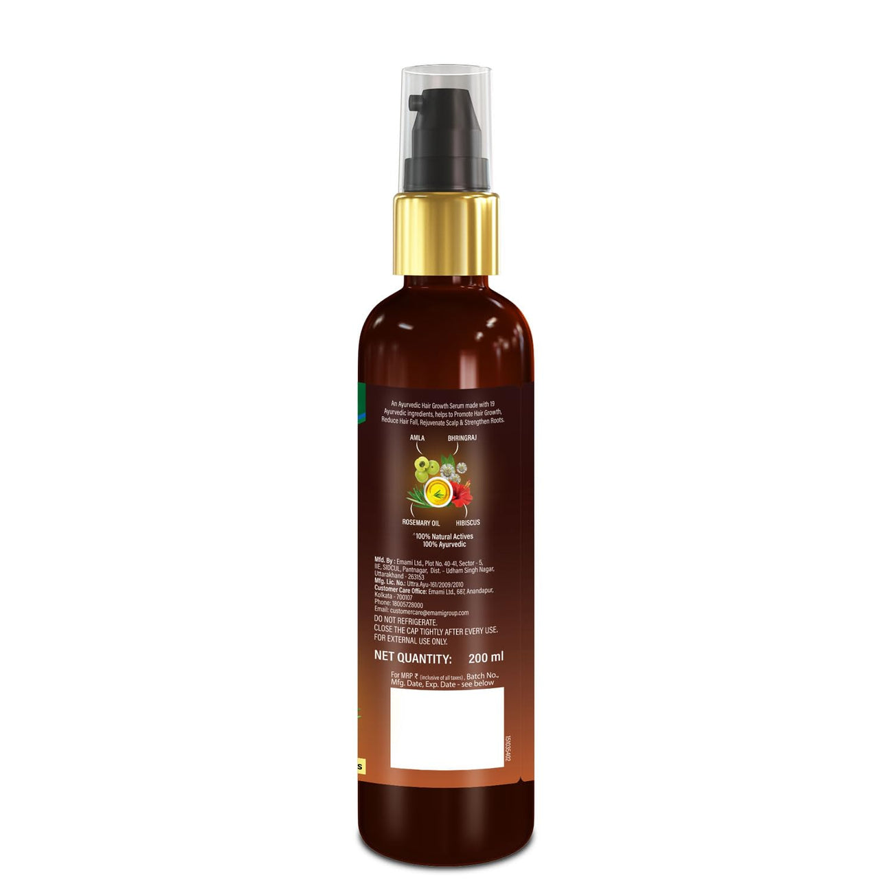Zandu Hair Growth Serum (200ml) Clinically Proven to Promote Growth & Reduce Fall in 28 days