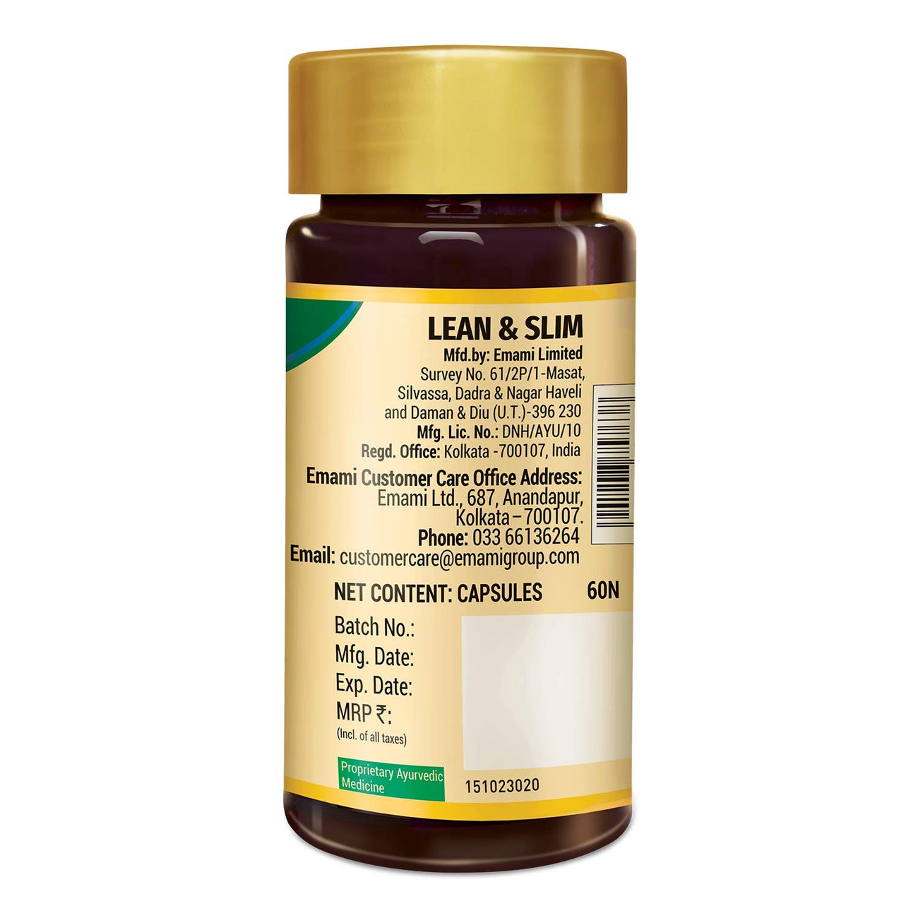 Zandu Lean & Slim  Enriched With The Goodness Of 6 Herbs To Help You In Weight Loss Journey  Acts As A Metabolism Booster & Supports Weight Management