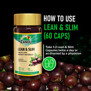 Zandu Lean & Slim  Enriched With The Goodness Of 6 Herbs To Help You In Weight Loss Journey  Acts As A Metabolism Booster & Supports Weight Management