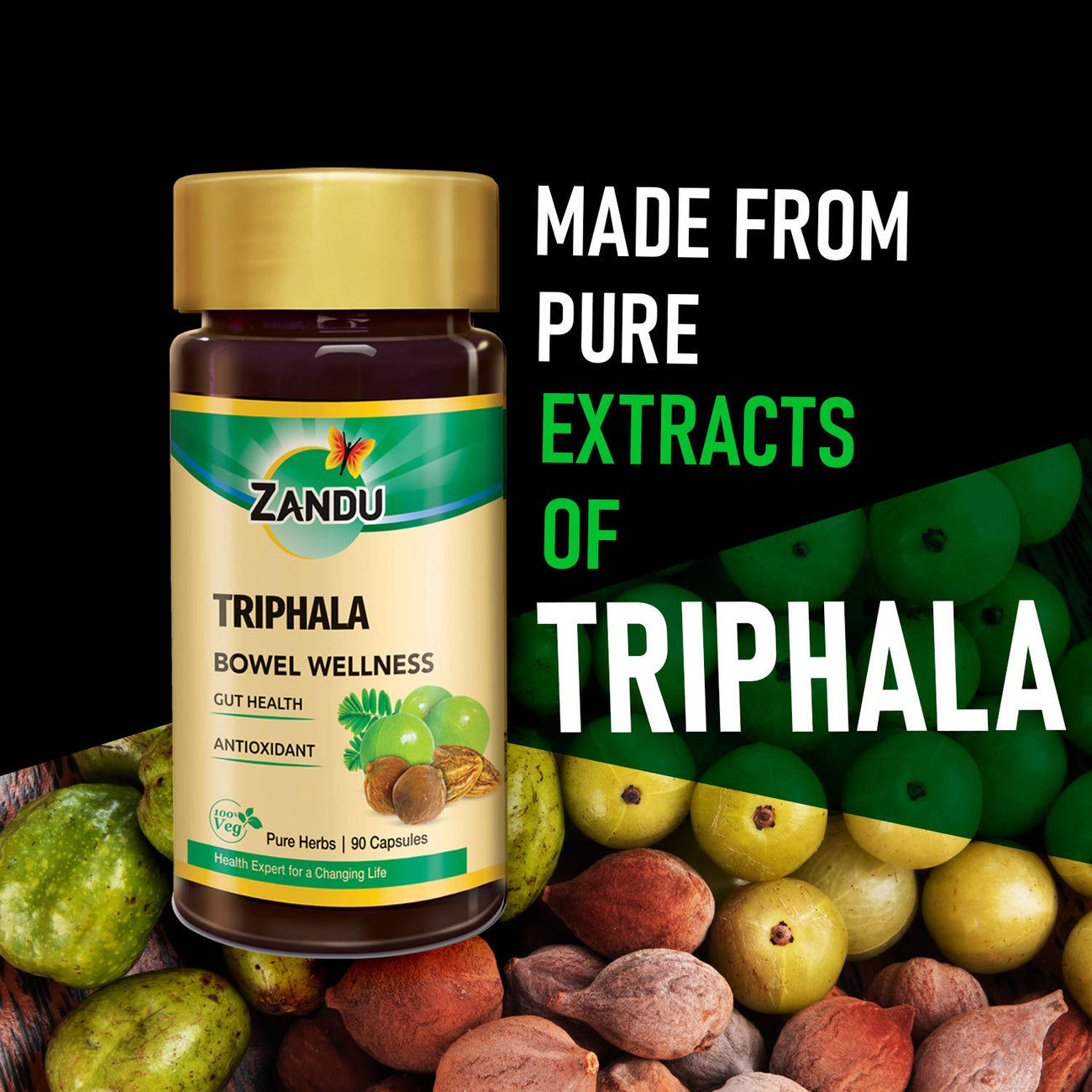 Zandu Triphala Capsules