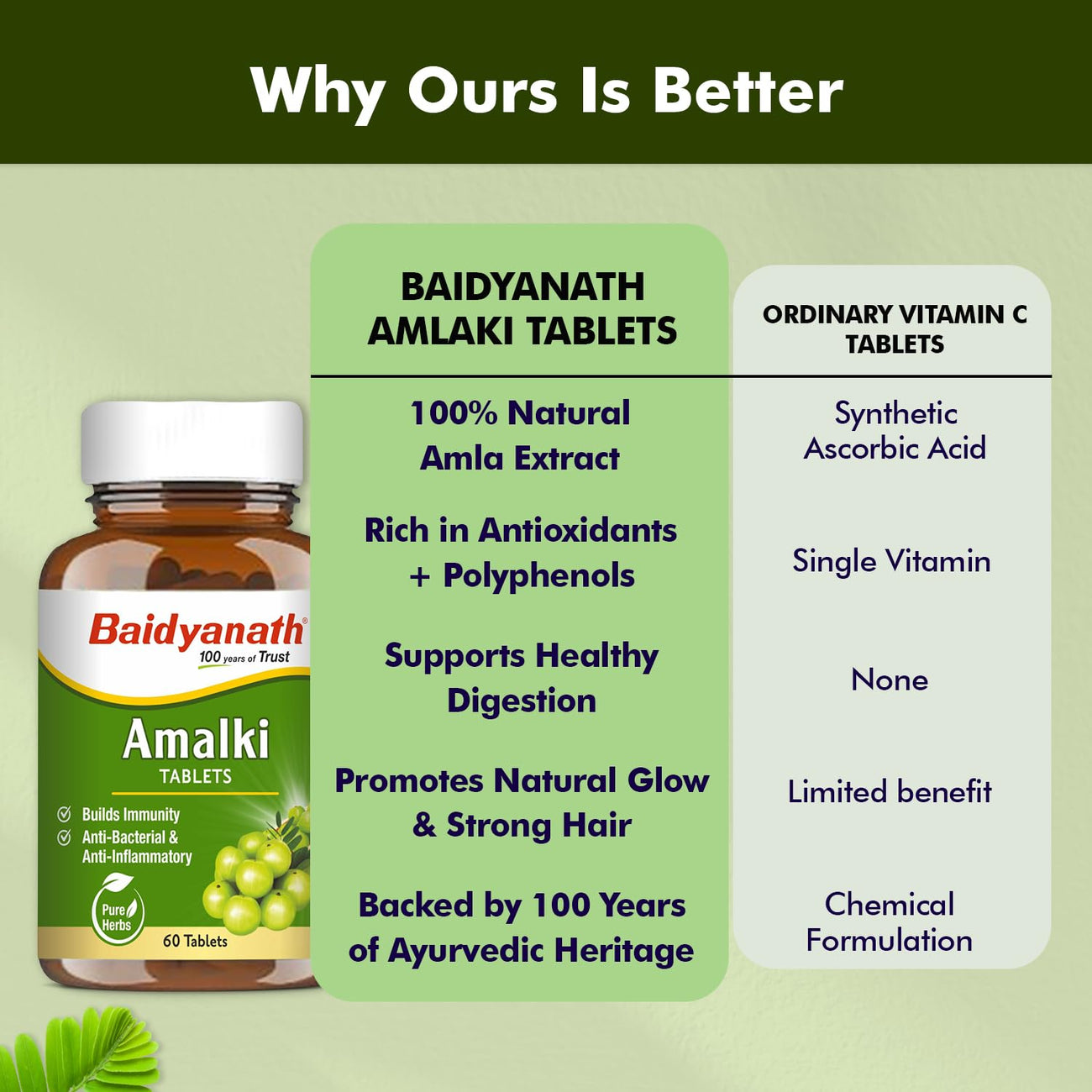 Amla Tablets - Baidyanath