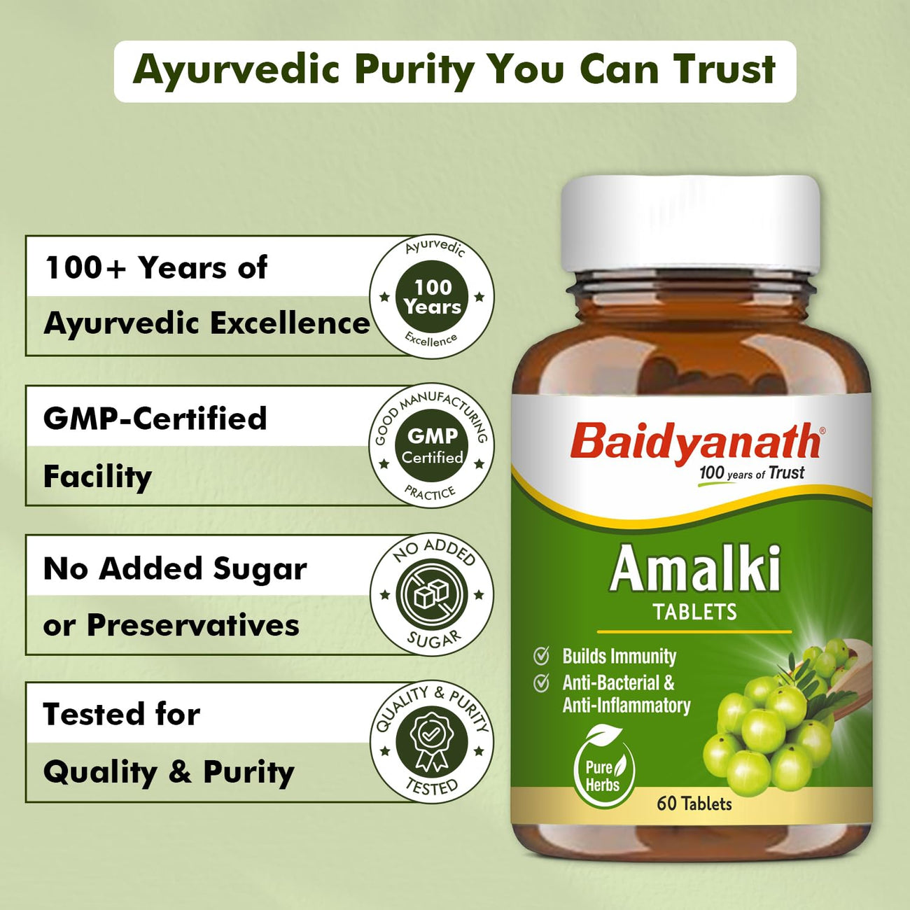 Amla Tablets - Baidyanath