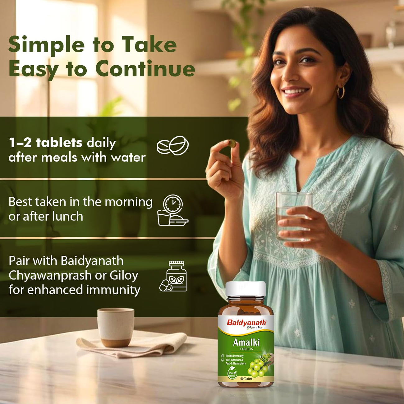 Amla Tablets - Baidyanath