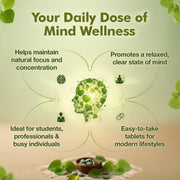 Baidyanath Brahmi Tablets - Memory, Focus & Mind Wellness Support