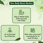 Baidyanath Neem Tablets - Skin Detox, Acne-Prone Skin & Immunity Support
