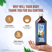 Dabur Dia Control Juice - Blood Sugar Wellness Support