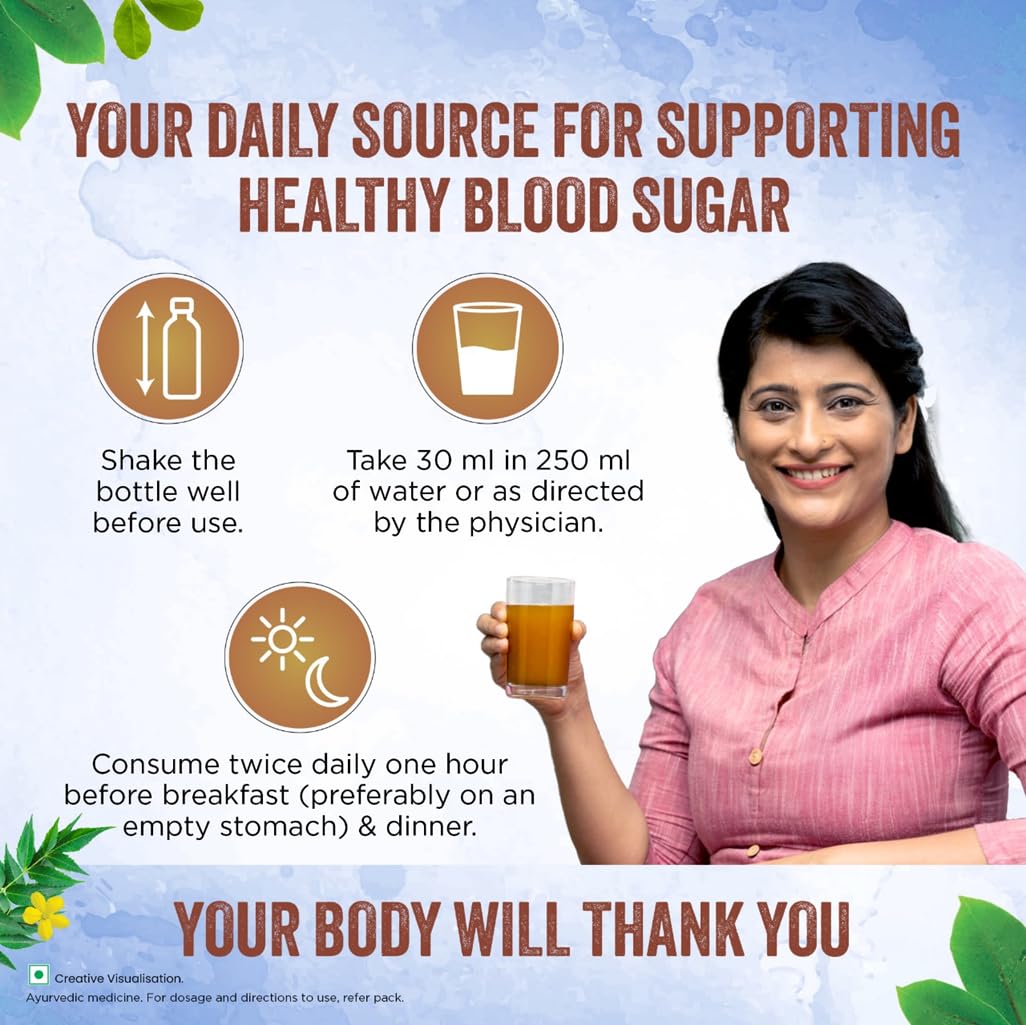 Dabur Dia Control Juice - Blood Sugar Wellness Support