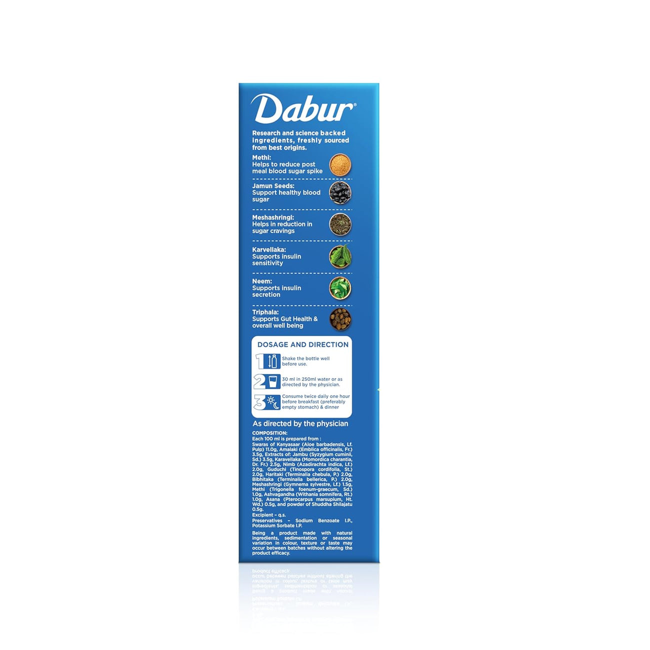 Dabur Dia Control Juice - Blood Sugar Wellness Support
