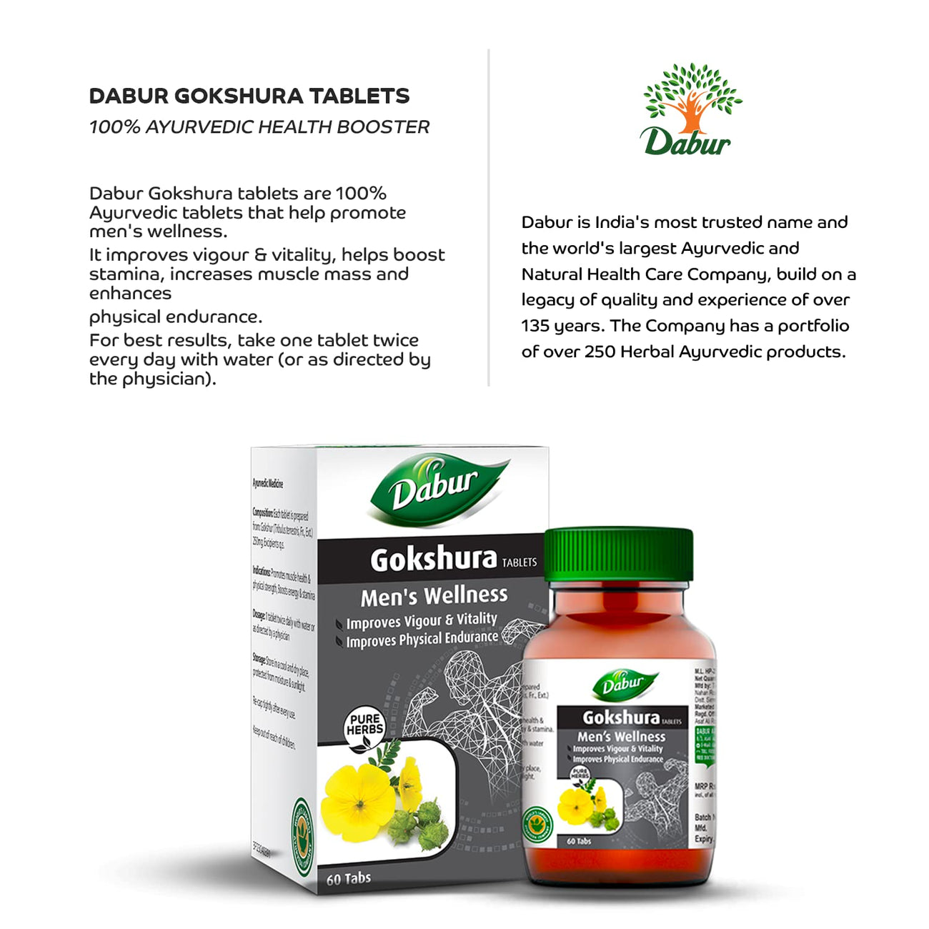 Gokshura Tablet - Dabur