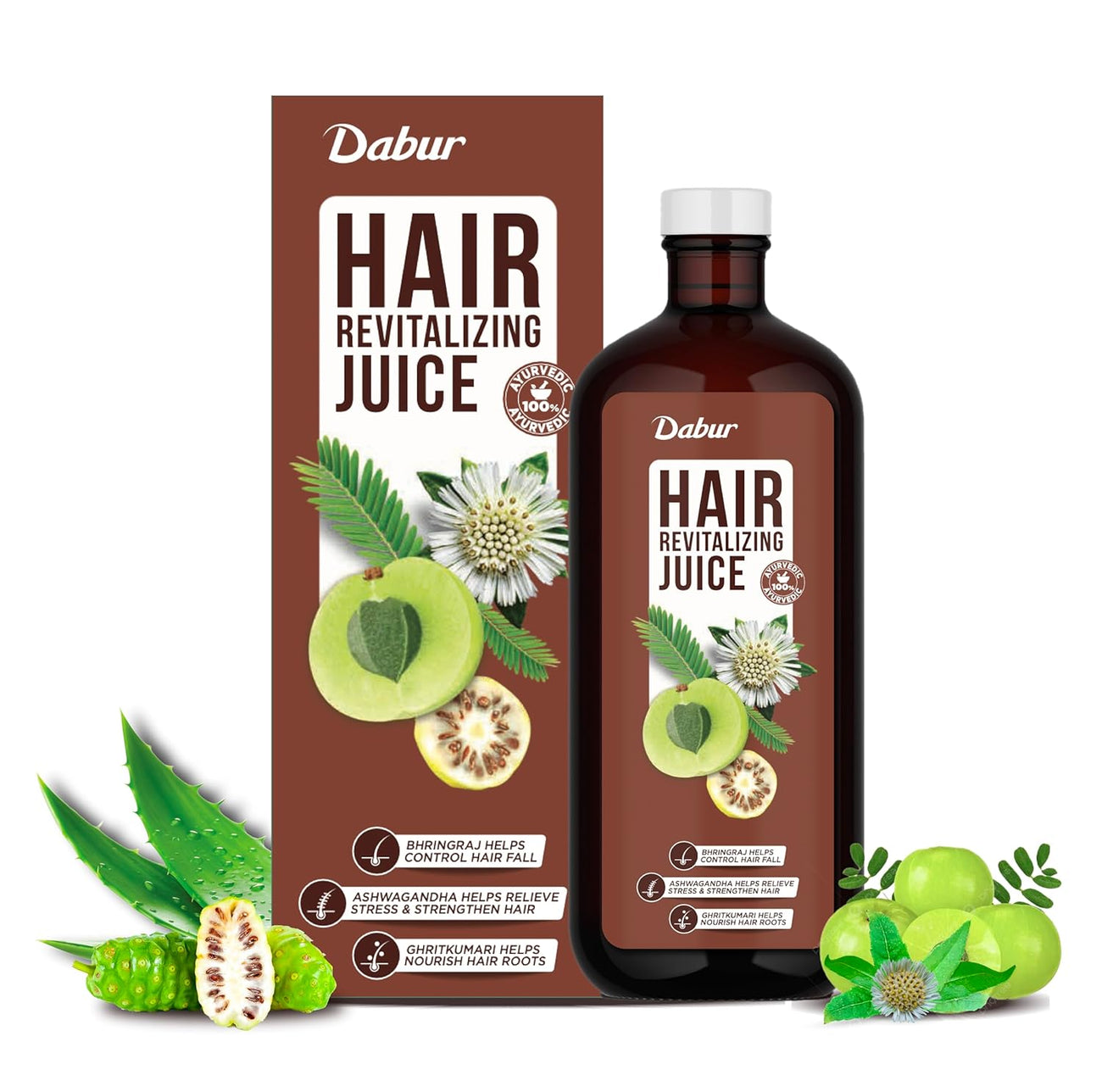 Dabur Hair Revitalizing Juice - Hair Growth & Hair Fall Support