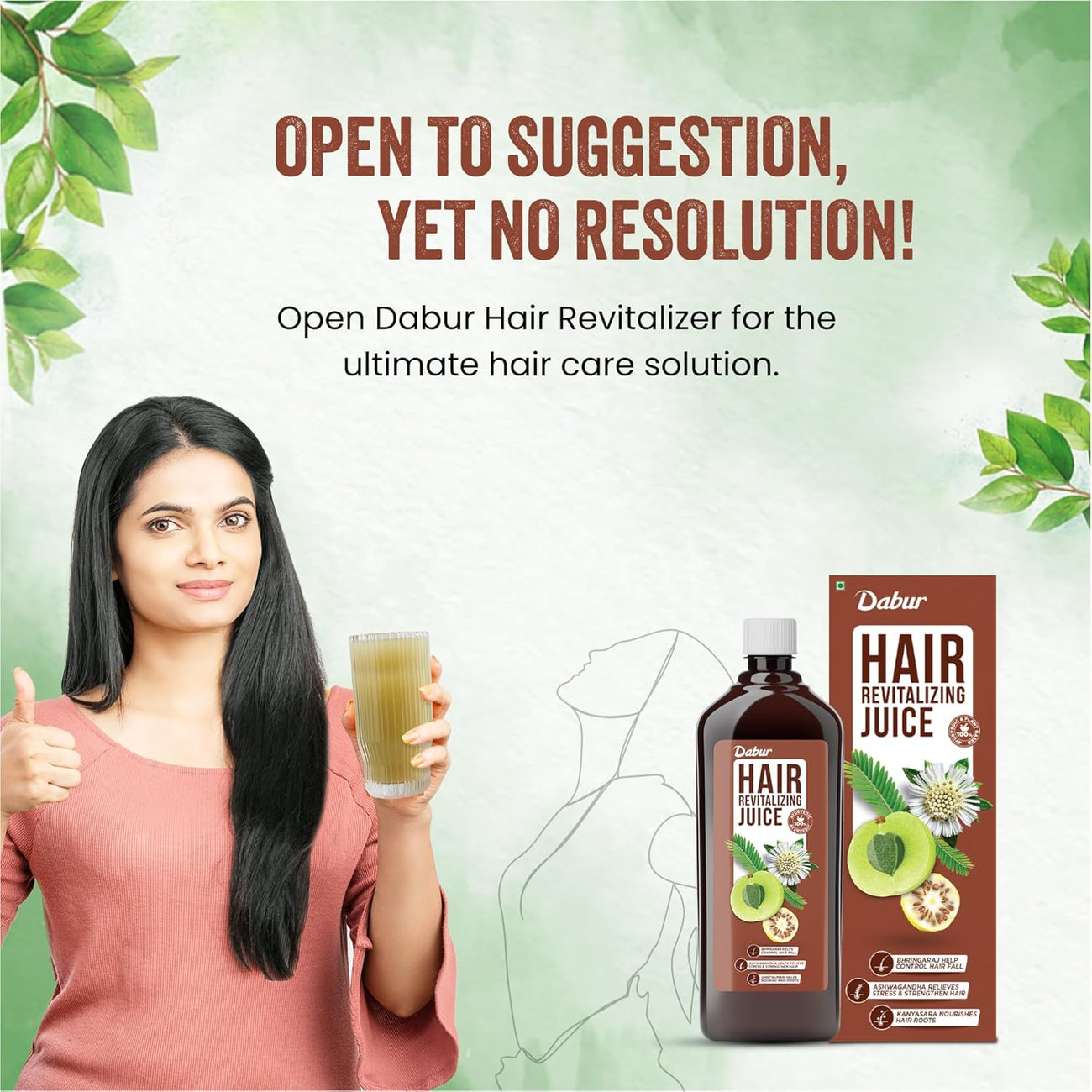 Dabur Hair Revitalizing Juice - Hair Growth & Hair Fall Support