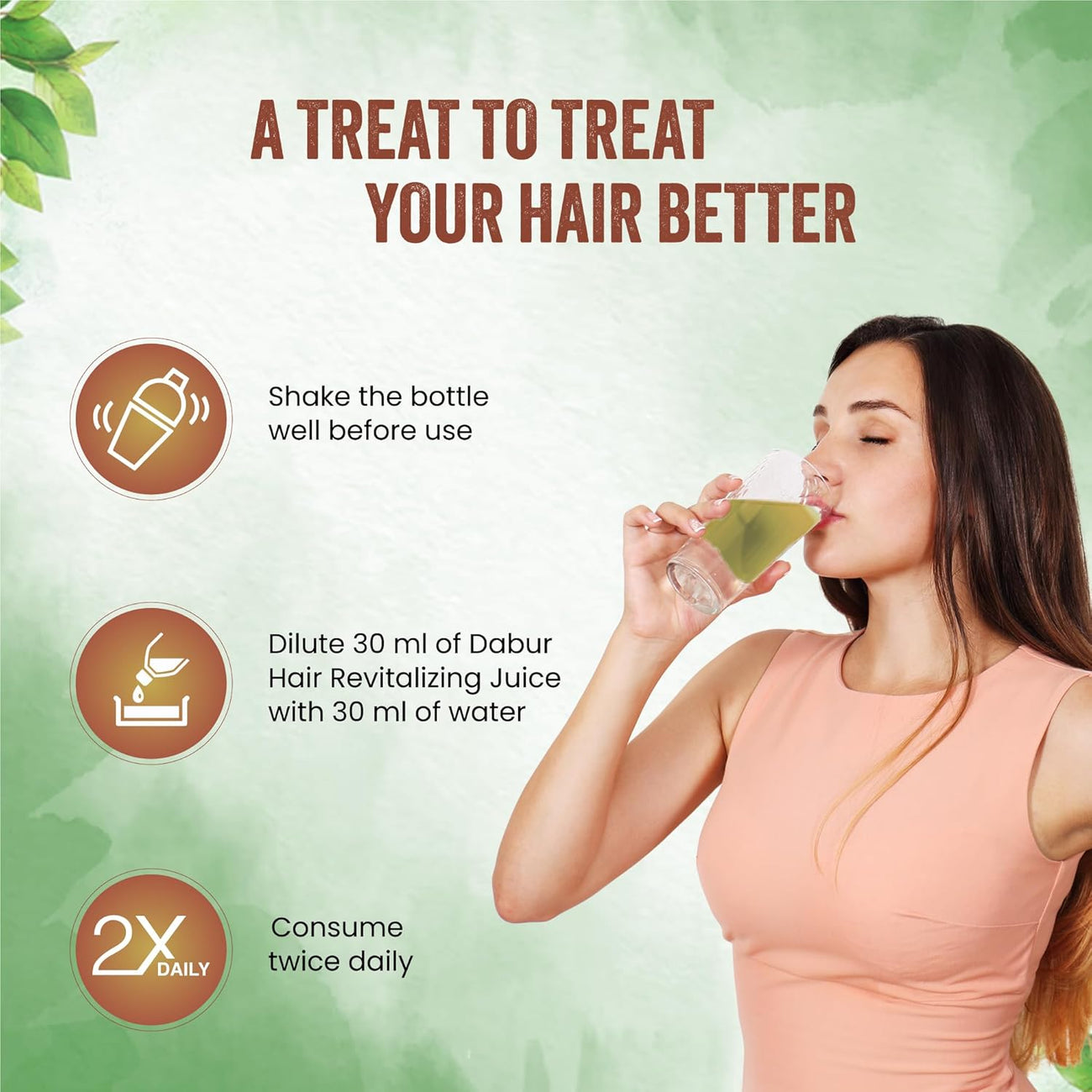Dabur Hair Revitalizing Juice - Hair Growth & Hair Fall Support