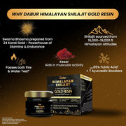 Himalayan Shilajit Gold Resin - Dabur
