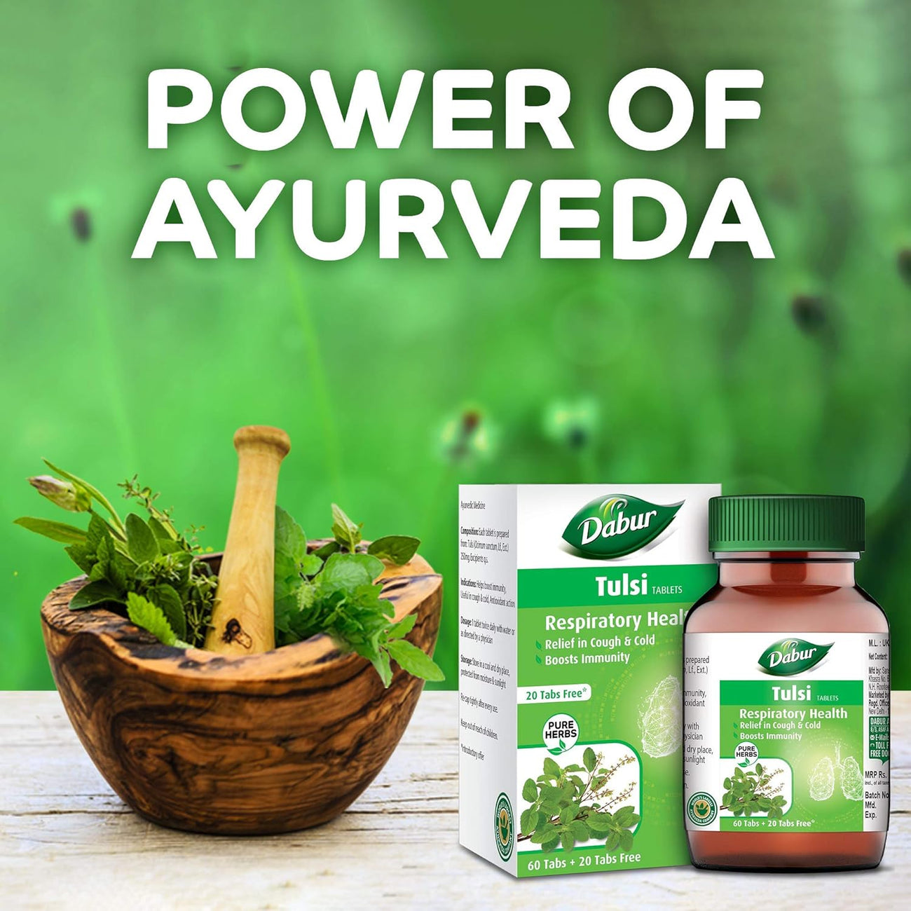 Tulsi Tablets - Dabur