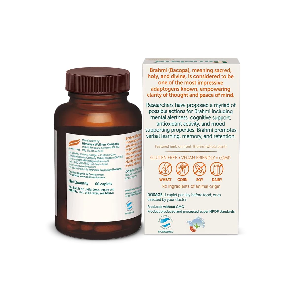 Organic Brahmi Tablet - Himalaya
