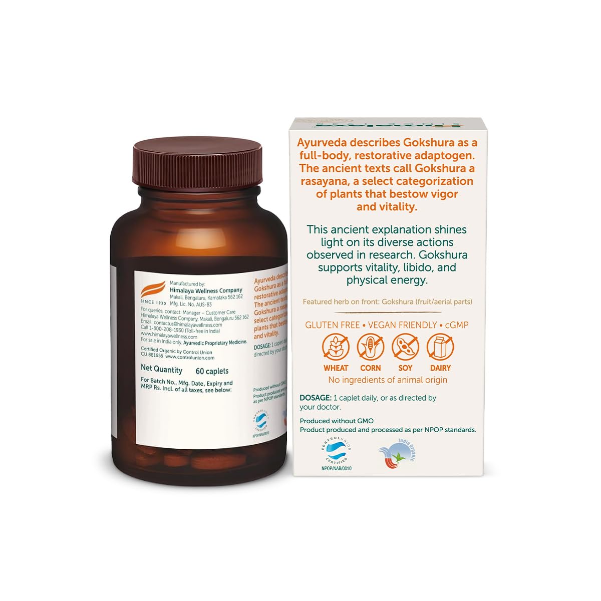 Organic Gokshura Tablet - Himalaya