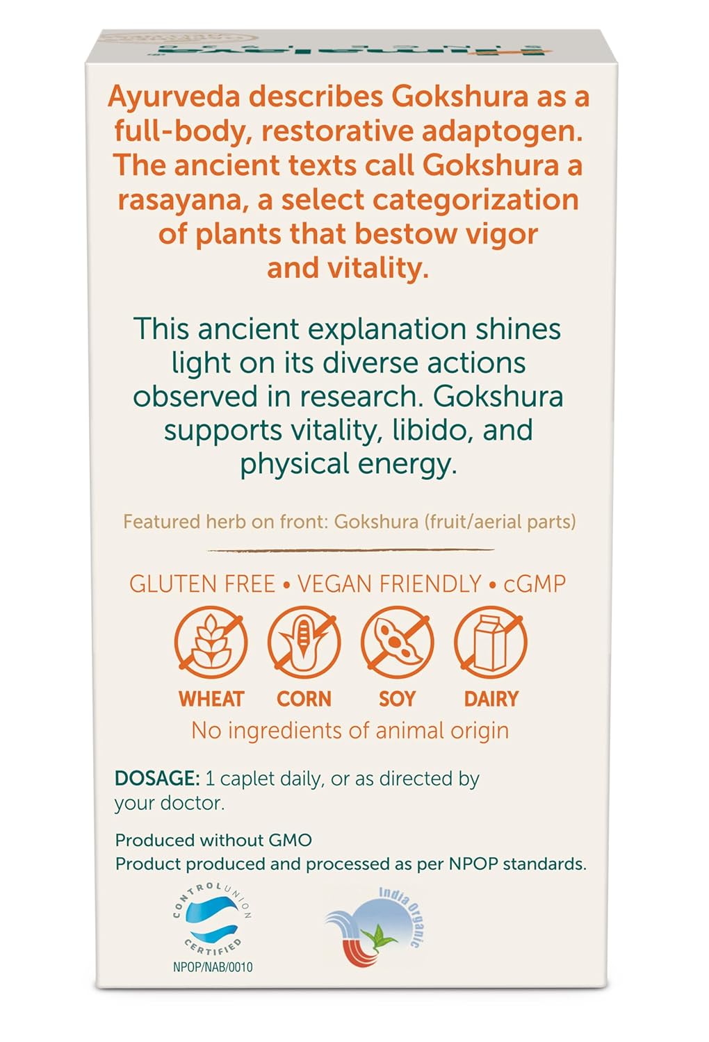Organic Gokshura Tablet - Himalaya