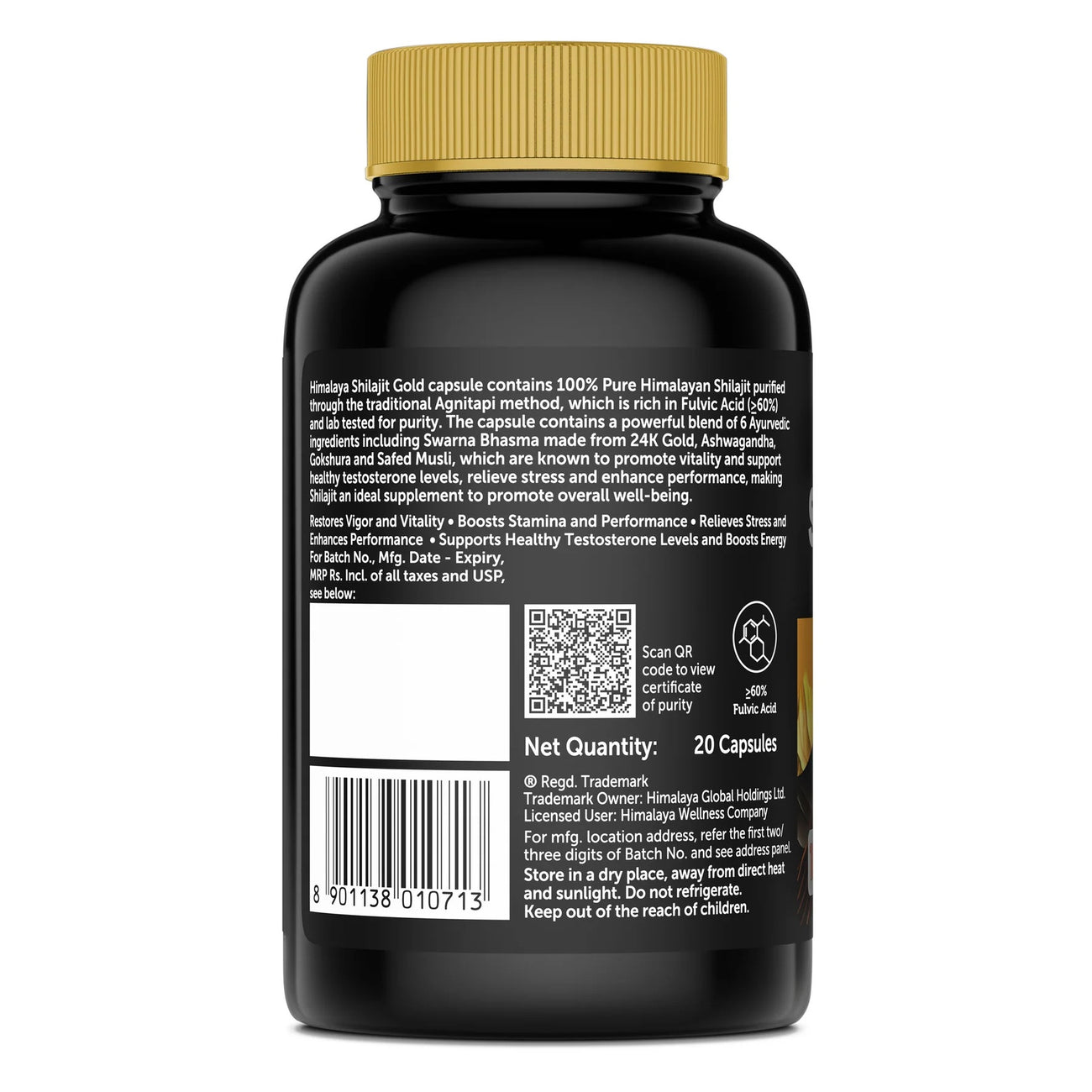Shilajit Gold Capsules - Himalaya